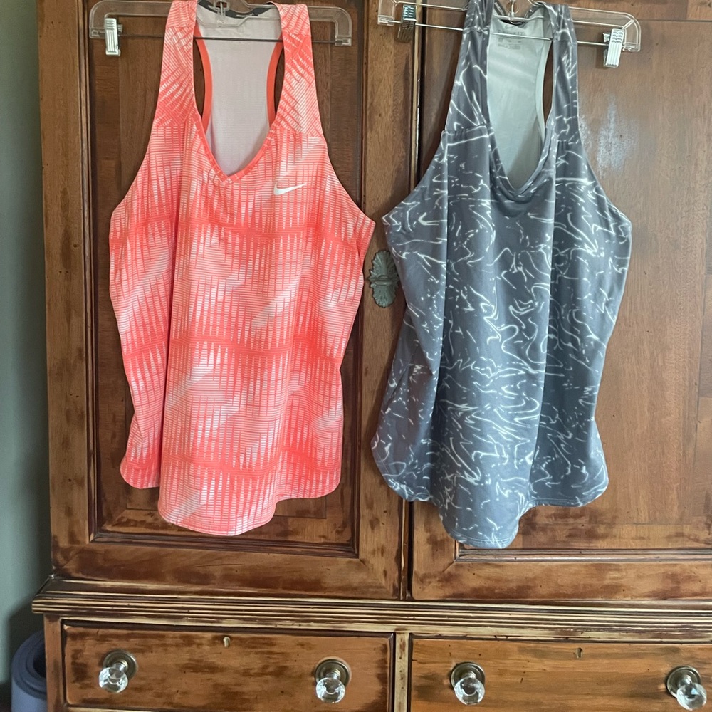 Nike XL Racerback dry fit athletic tops